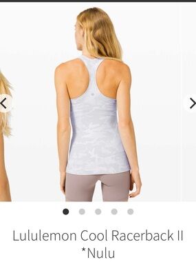 Lululemon Cool Racerback II *Nulu size 10